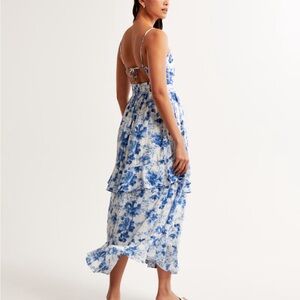 Abercrombie Tiered Ruffle Maxi Dress